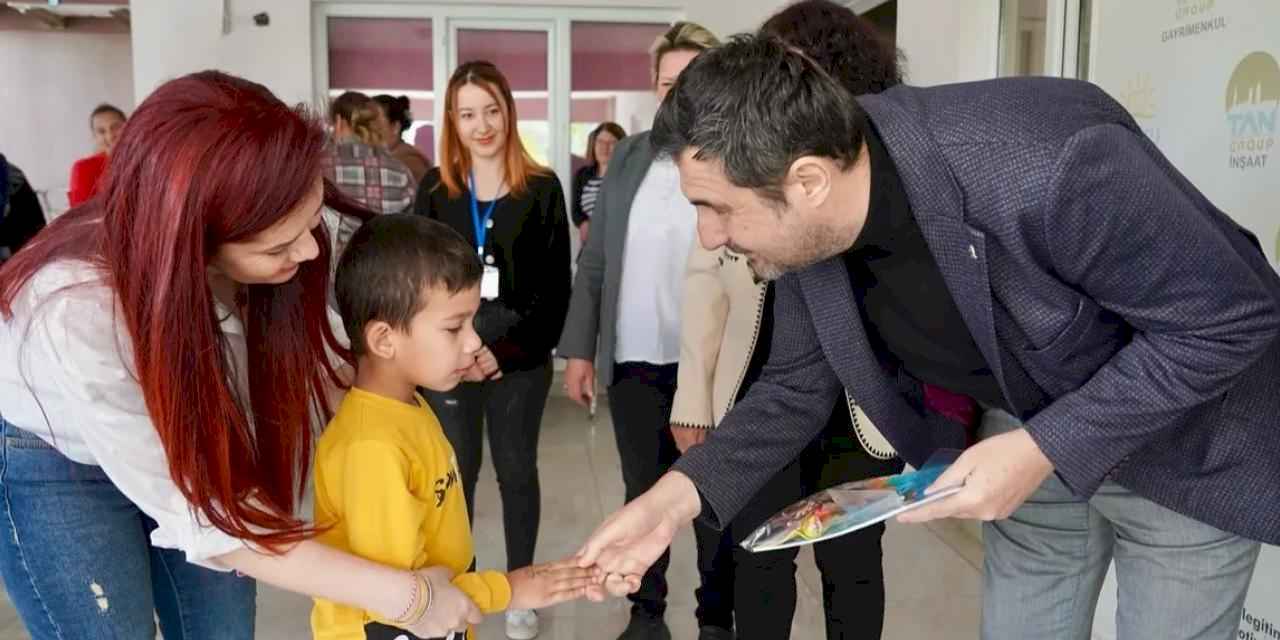 Muğla Ortaca'da özel öğrencilerle erken bayramlaşma