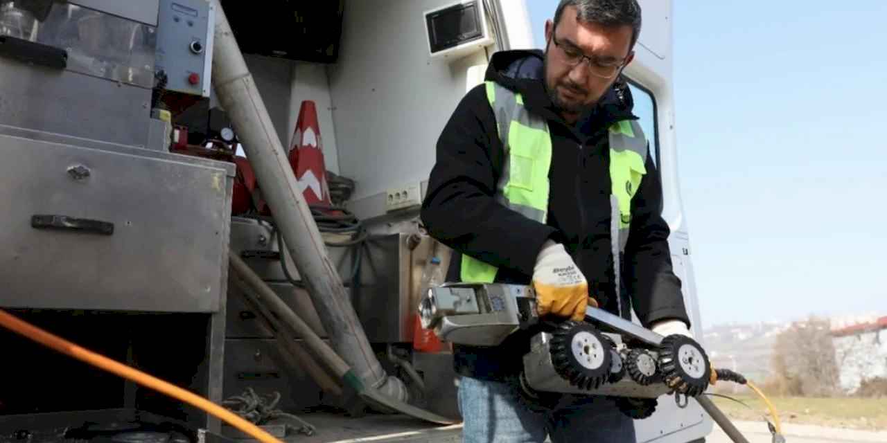 SASKİ’den kanal arızalarına robotlu çözüm