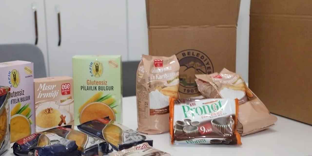 Kayseri Talas'tan çölyak hastalarına gıda paketi