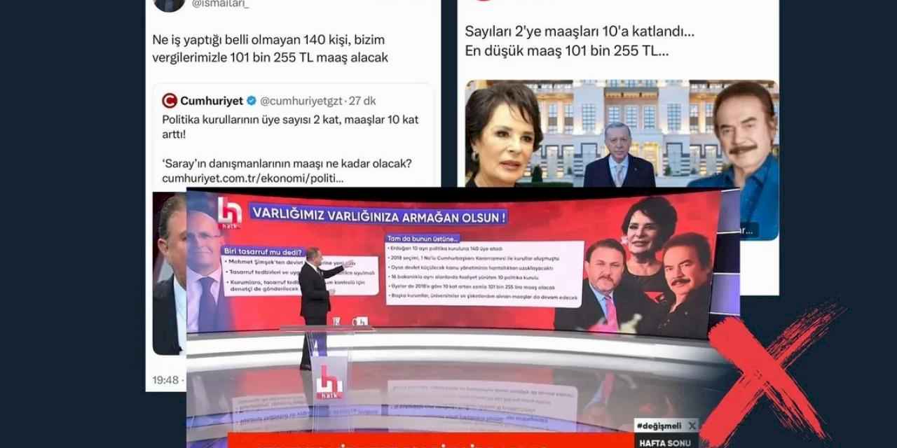 İletişim'den Politika Kurulları'nın maaş açıklaması