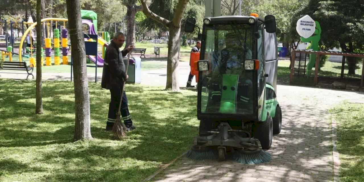 İstanbul'da Bakırköy’ün parkları yaza hazır