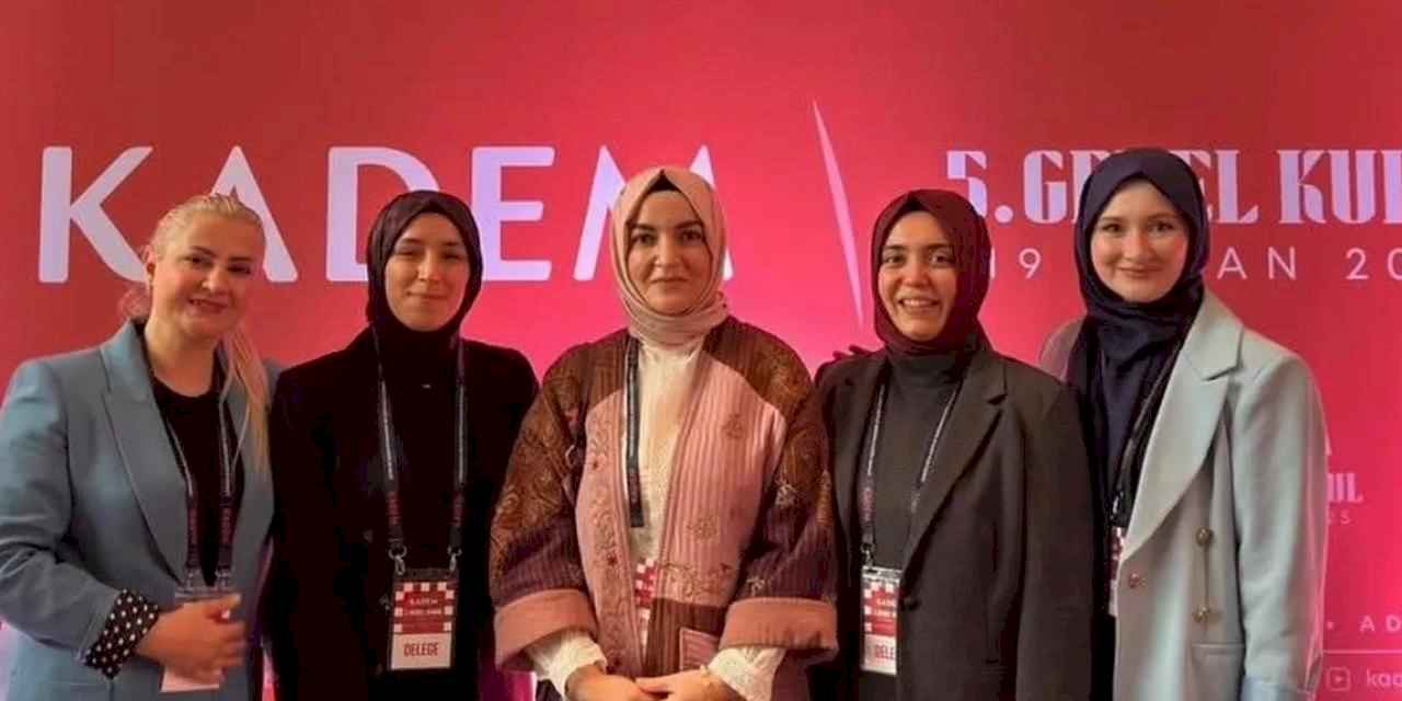 KADEM Kahramanmaraş İl Başkanı Taşkıran, şehri temsil etti