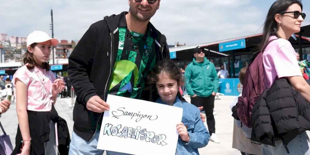 23 Nisan şenliğinde 'Şampiyon Kocaelispor' vurgusu