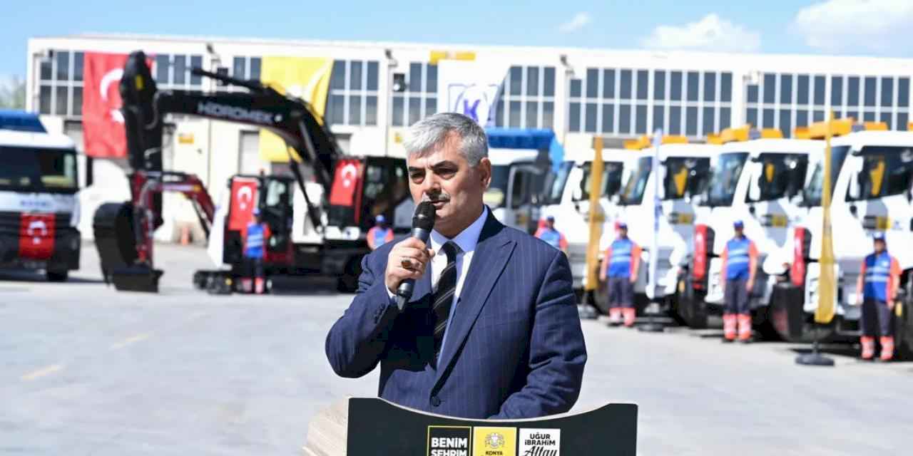 Konya KOSKİ’ye 100 milyon TL'lik 24 yeni araç