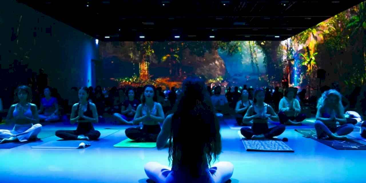 İstanbul'da 'Immersive Yoga' deneyimi