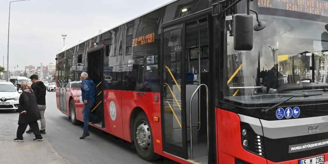 Manisa'da 23 Nisan’da ücretsiz ulaşım hizmeti