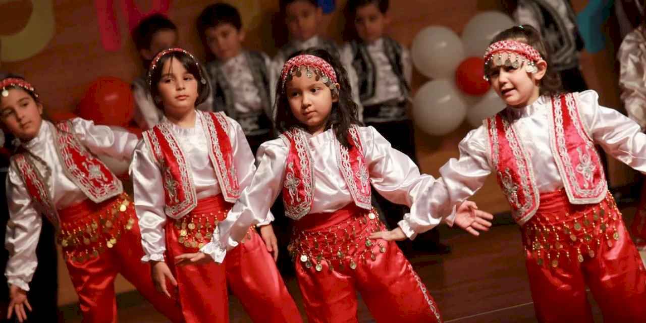 Ankaralı minikler 23 Nisan’ı coşkuyla kutladı