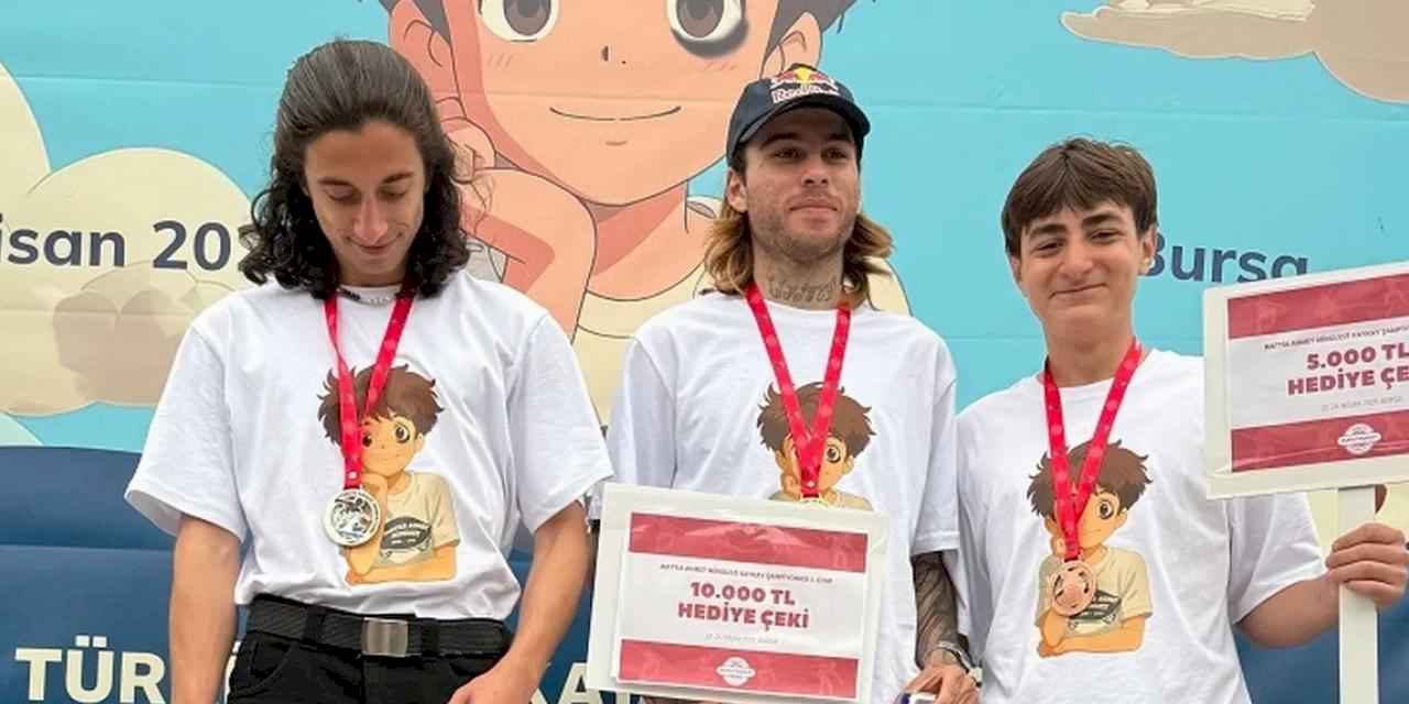 Türkiye Kaykay Şampiyonası 1. Etap şampiyonu Berke Dikişçioğlu