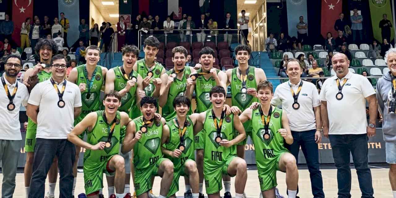 TOFAŞ , Gençler Basketbol Şampiyonlar Ligi'nde üçüncü oldu