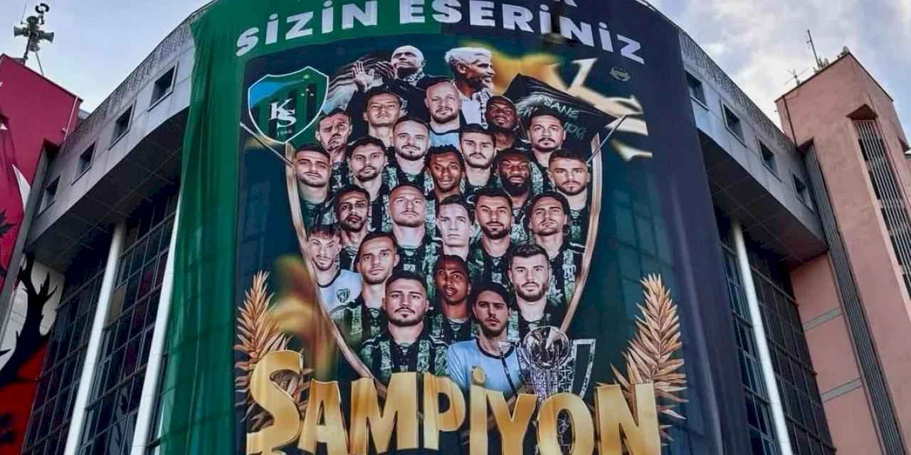 Dev Kocaelispor bayrağı Belsa'da dalgalandı