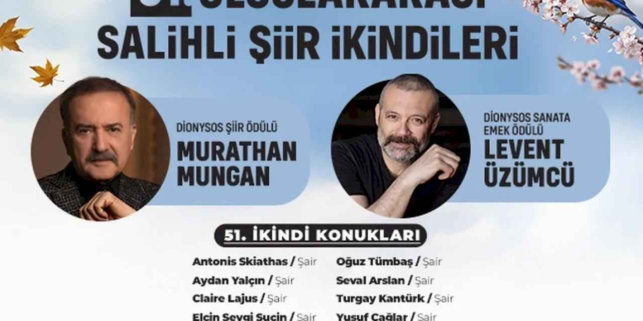 Uluslararası Salihli şiir ikindileri yeniden hayat buluyor