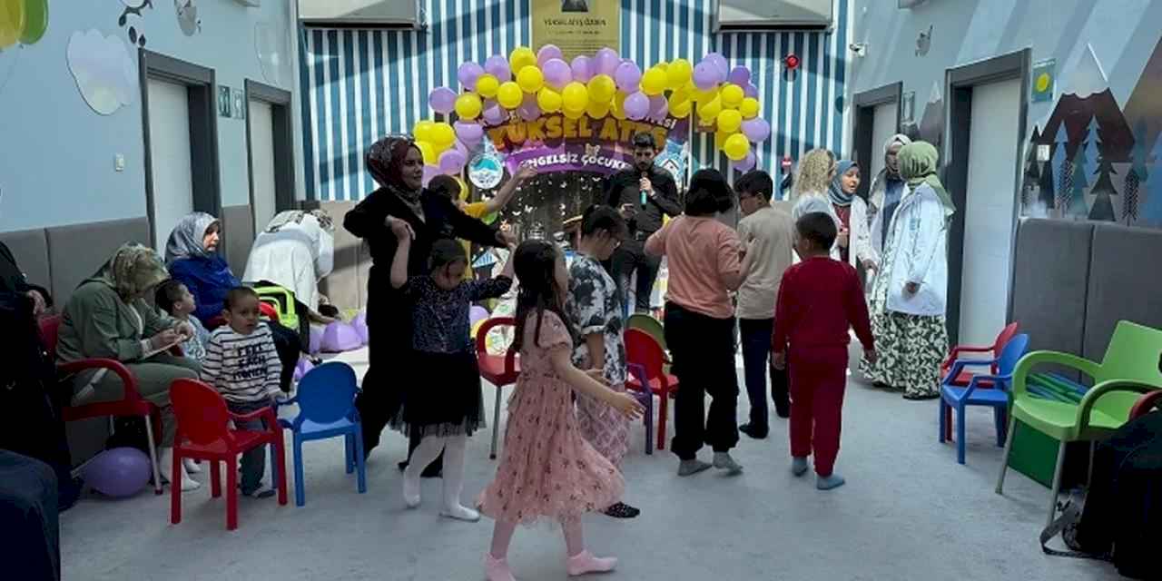 Kayseri Büyükşehir'den özel çocuklara özel kutlama