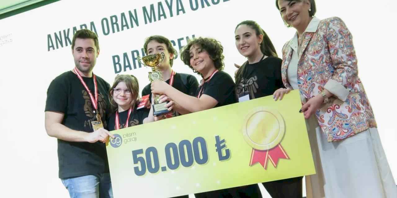 Genç mucitler sahneye çıktı