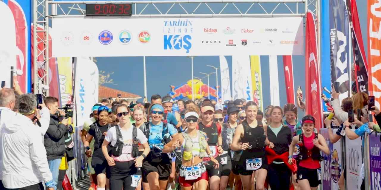 Mudanya'da 19 Mayıs'a özel koşu... 367 sporcu doğa ve tarihin izinde koştu