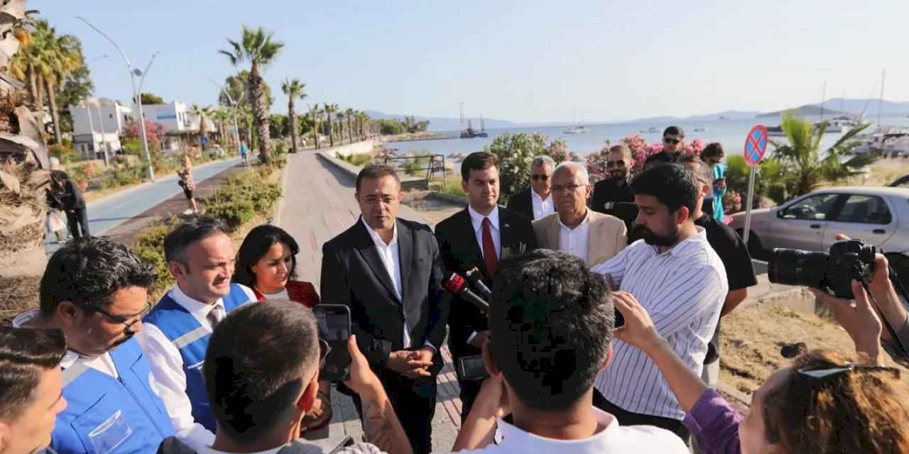 Bodrum’daki 62 Milyon TL’lik yol yatırımı tamamlanıyor