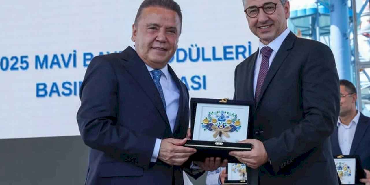 TÜRÇEV’den Antalya Büyükşehir Belediyesi’ne 6. Çevre Ödülü