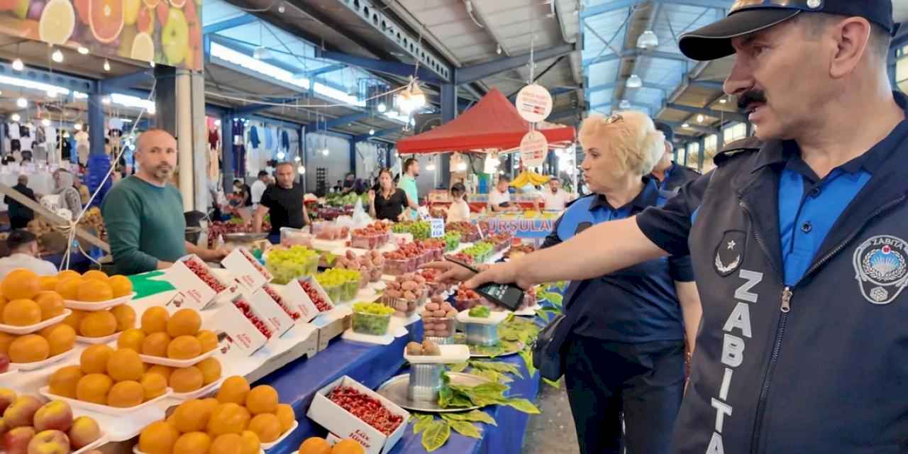 Bakırköy Zabıtası güvenli alışveriş için denetimleri sürdürüyor