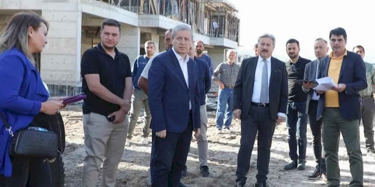 Kayseri Melikgazi'de örnek yaşam alanı yükseliyor