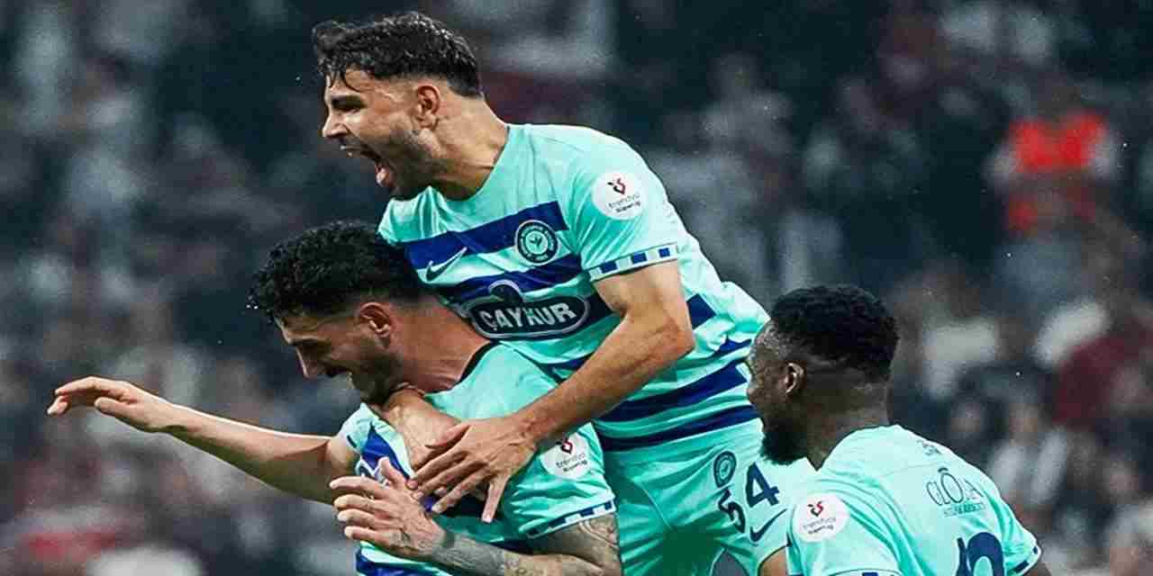 Beşiktaş 1-2 Çaykur Rizespor (Maç Sonucu) Kartal'a evinde Rize şoku!