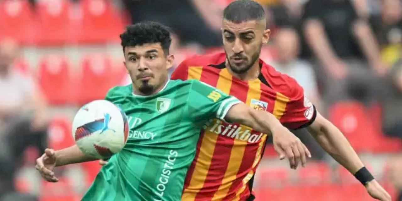 Bellona Kayserispor 1-1 Sipay Bodrum FK (Maç Sonucu) Bodrumspor küme düştü!