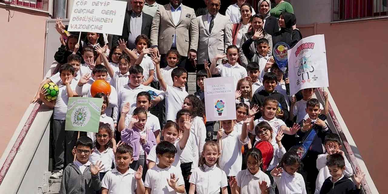Ankara'da çocuklara çevre koruma ve geri dönüşüm bilinci aşılandı