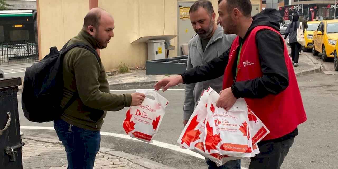 Kocaeli İzmit'te emekçilere destek