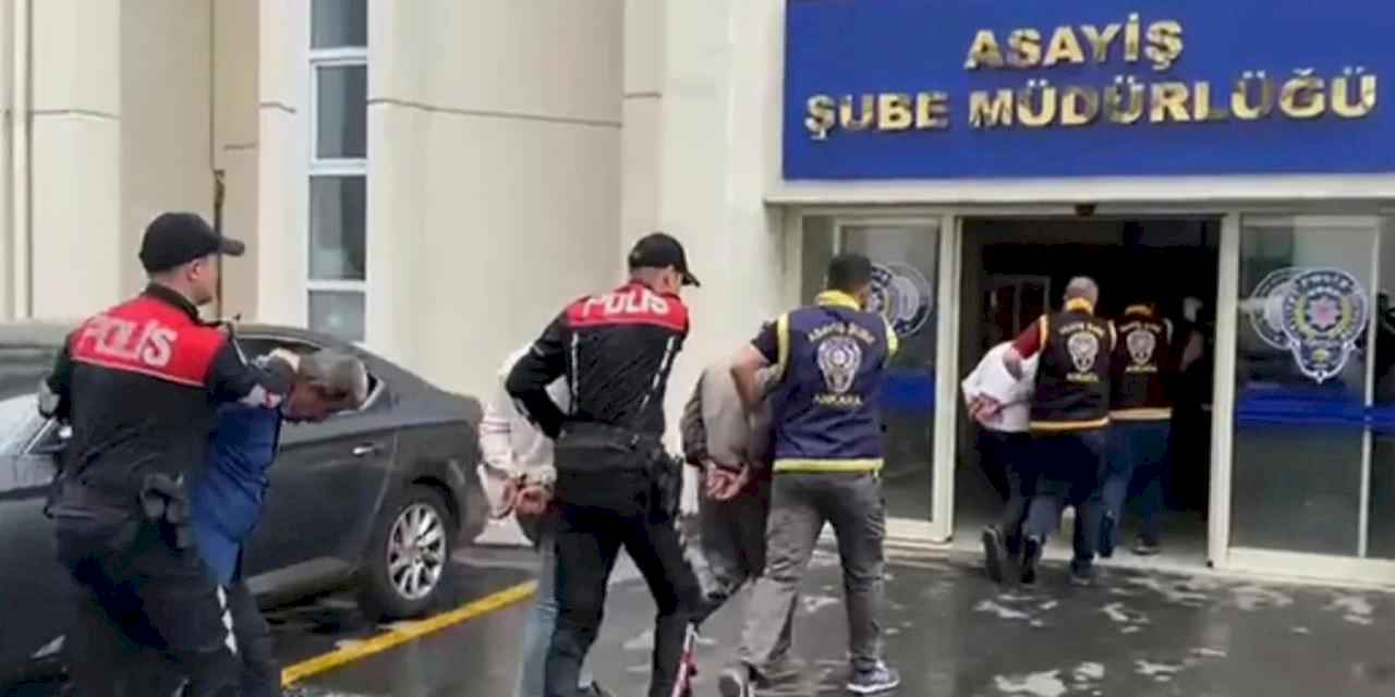 Ankara'da polise saldıran 12 kişi gözaltına alındı