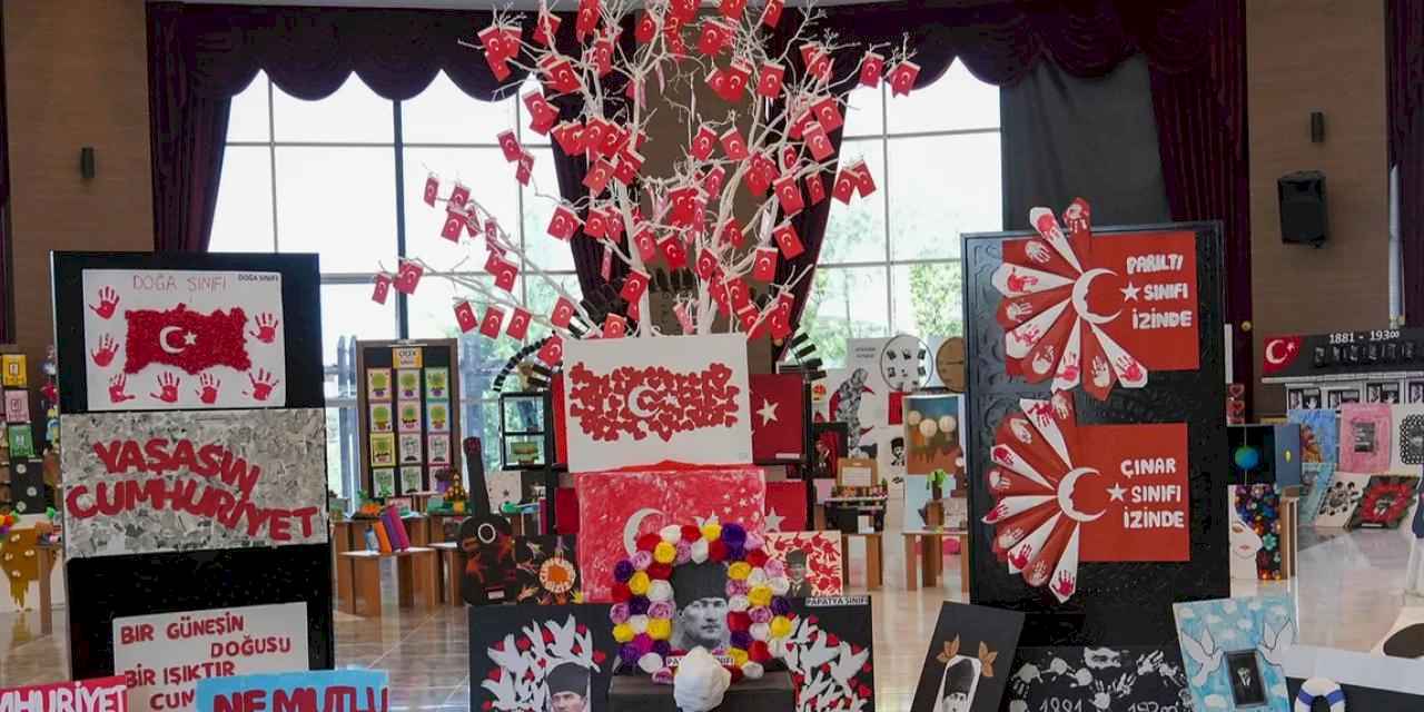 Ankaralı minik ellerin hünerleri sergide görücüye çıktı