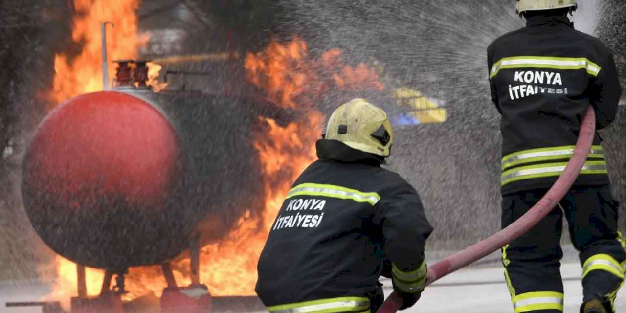 Konya Büyükşehir İtfaiyesi TSE sertifikası aldı