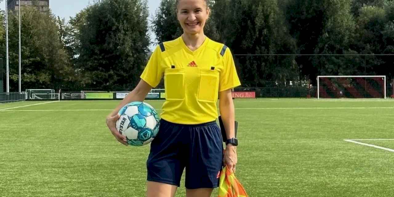 FIFA kokartlı kadın hakem Türkiye'de ilke imza attı