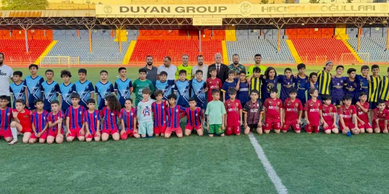 Mardinli miniklerin turnuva heyecanı