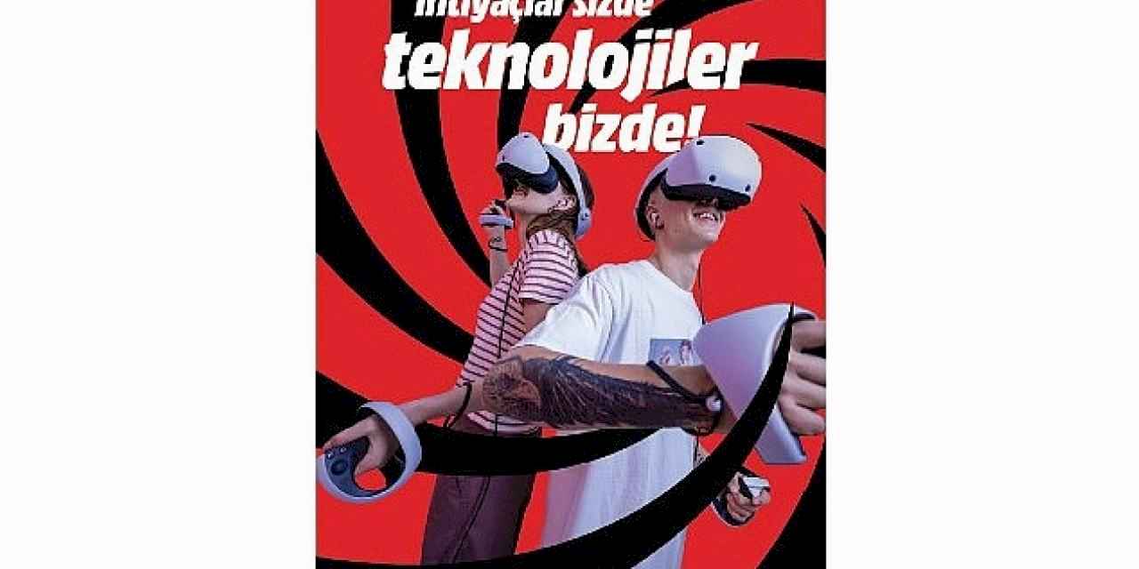 İhtiyaçlar Sizde, Teknolojileri MediaMarkt'ta!