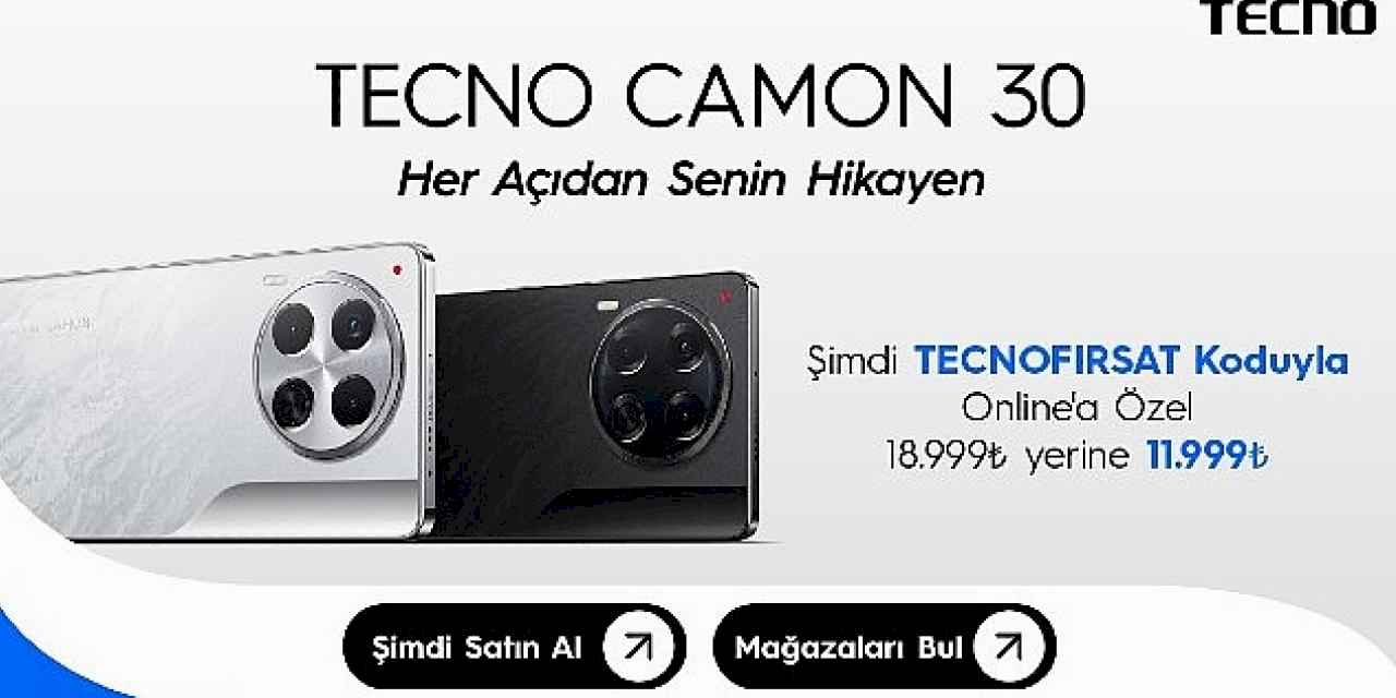 TECNO Türkiye online satış kanalını duyurdu!