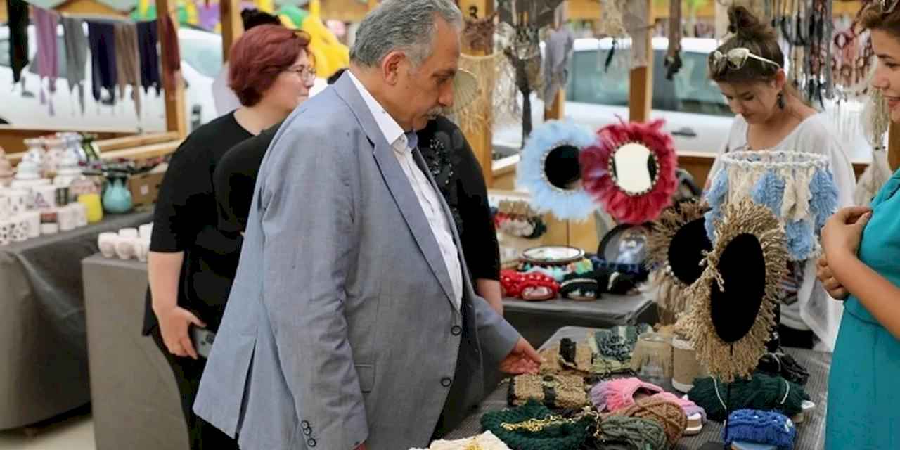 Kayseri Talas'ta bayram öncesi Maharetli Eller zamanı