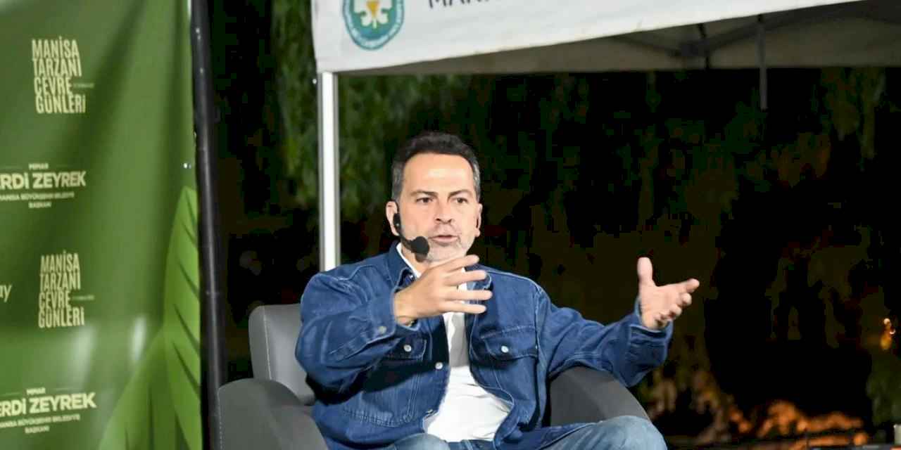 Çevre savunucusu Nasuh Mahruki Manisalılarla buluştu