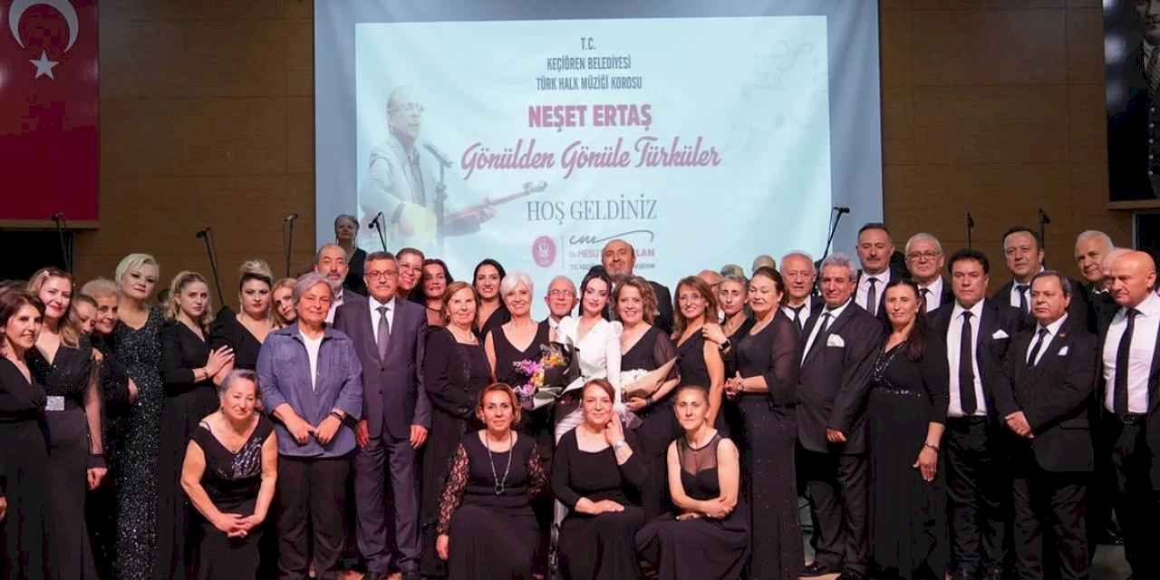 Neşet Ertaş Keçiören’de türkülerle anıldı