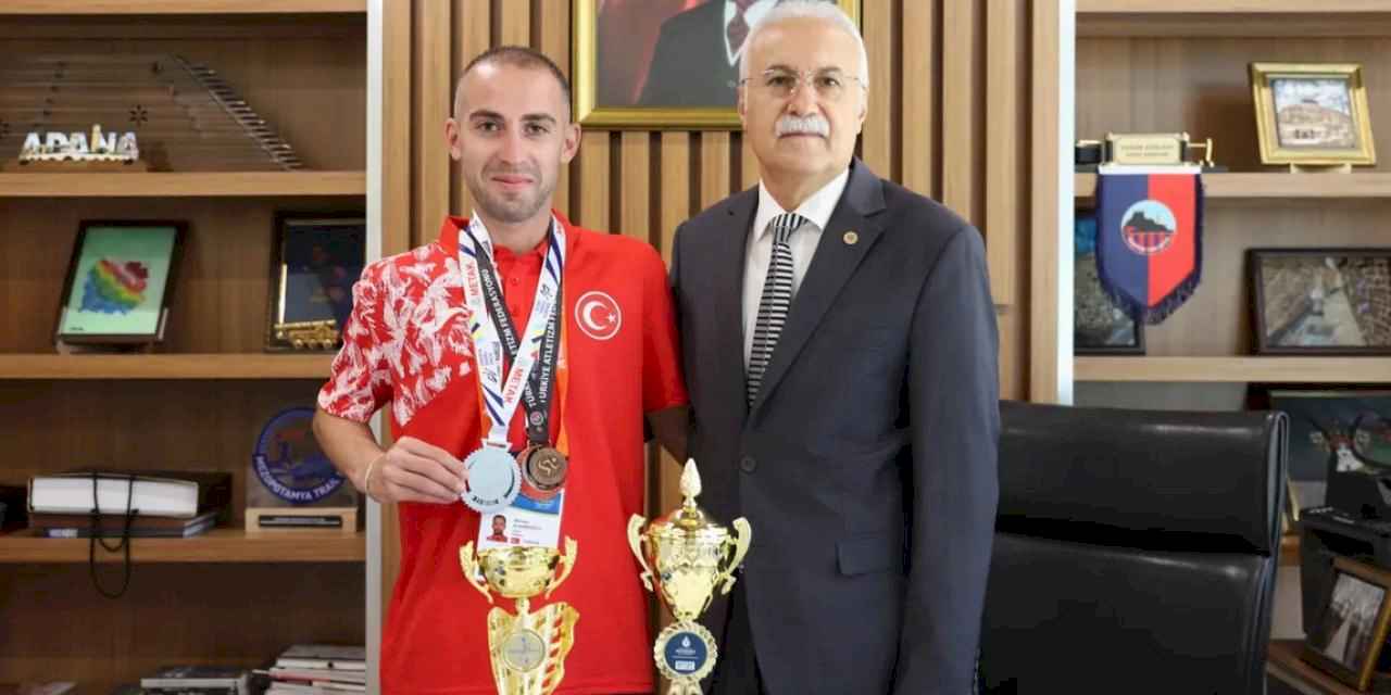 Mardinli sporcu Ahmet Alkanoğlu'ndan bir başarı daha!