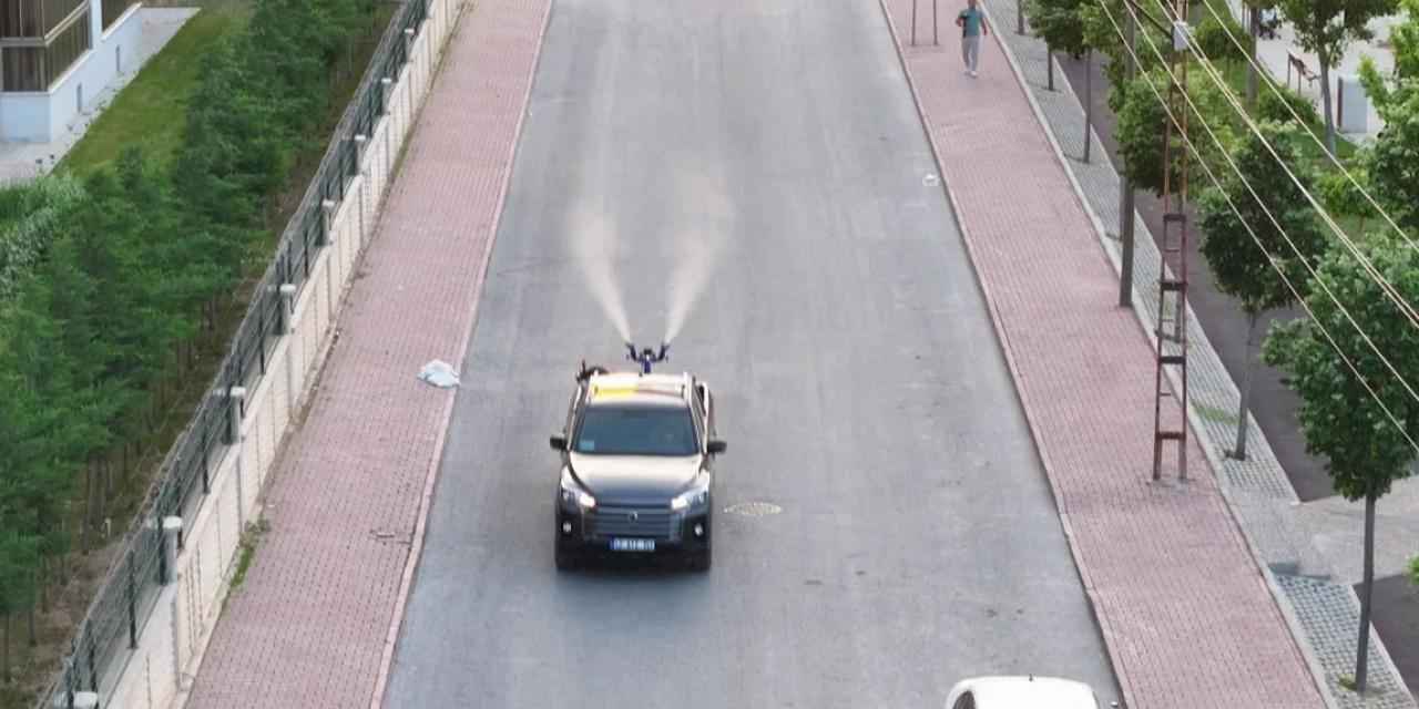 Konya Karatay Belediyesi’nden bayram öncesi ilaçlama mesaisi