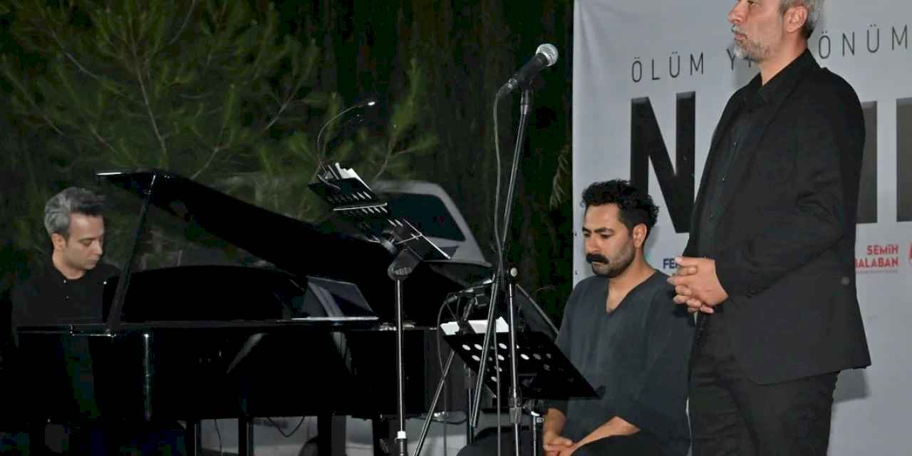 Nazım Hikmet Manisa’da şiir ve müzikle anıldı