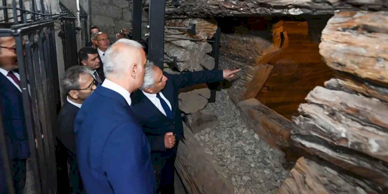 Gordion Antik Kenti’nde tarihi keşif... Frig Kraliyet Mezar Odası gün yüzüne çıktı