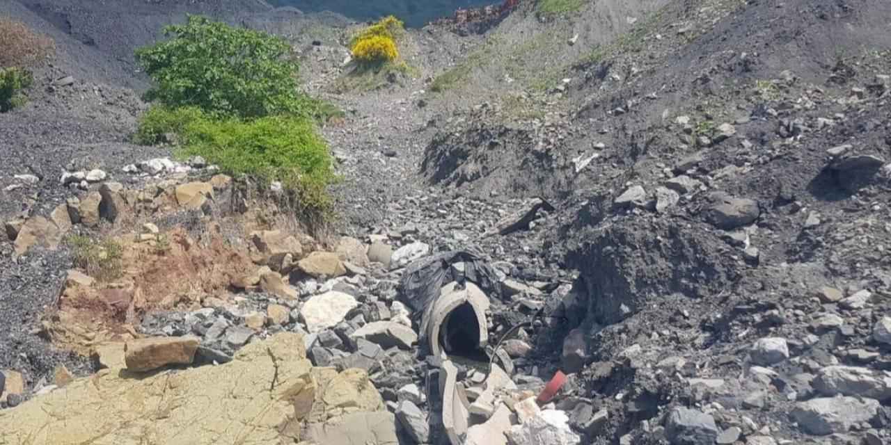 Amasra'da denizi kirleten kömür ocağına ceza!