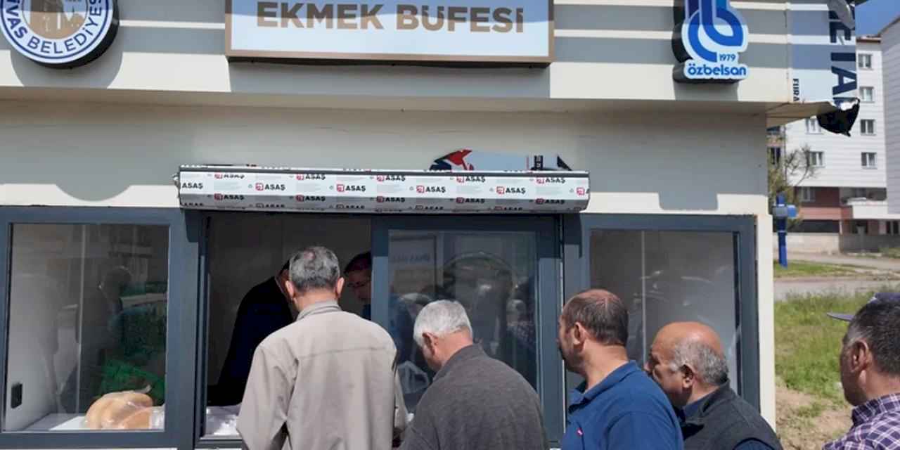 Sivas’ta Özbelsan ekmeklerine yoğun ilgi