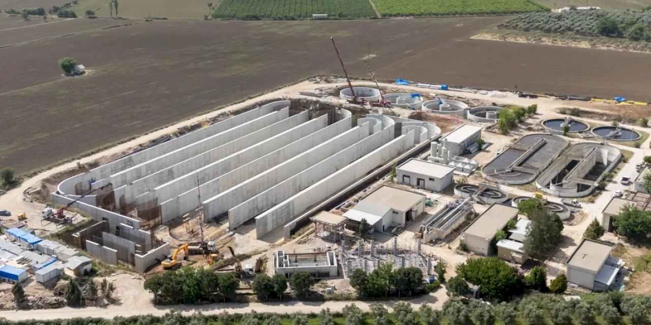 İzmir'e dev arıtma tesisi Torbalı'da yükseliyor