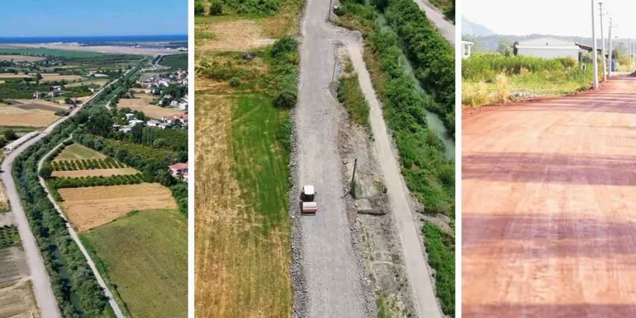 Muğla Dalaman'da yol çalışmaları hız kazandı