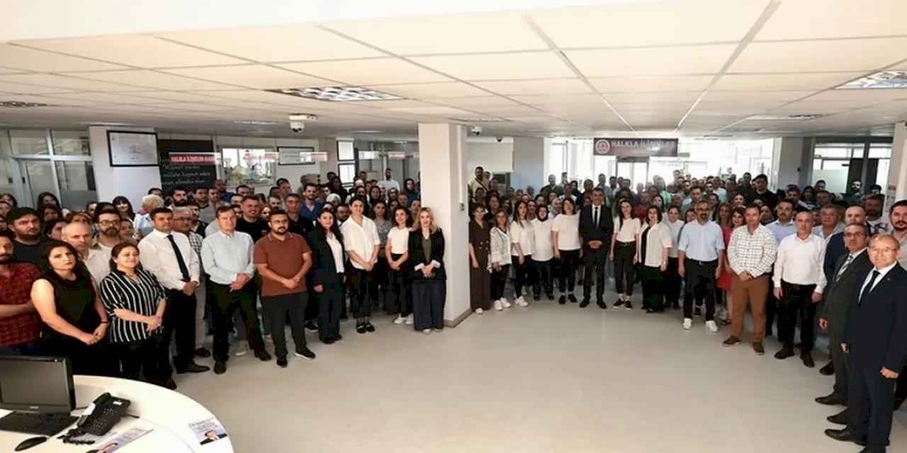 Denizli Büyükşehir’de renkli bayramlaşma