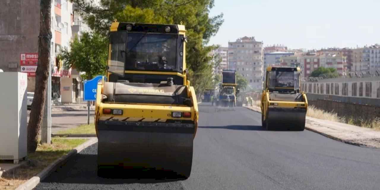 Diyarbakır Büyükşehir'den çifte asfalt çalışması