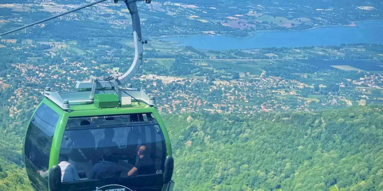Kartepe Teleferik bayramda ilgi odağı oldu