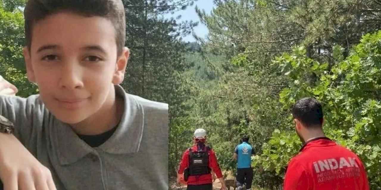 Bursa Orhaneli'de kayıp Burak sağ salim bulundu