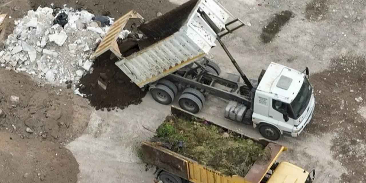 Kayseri Büyükşehir'den örnek hafriyat yönetimi