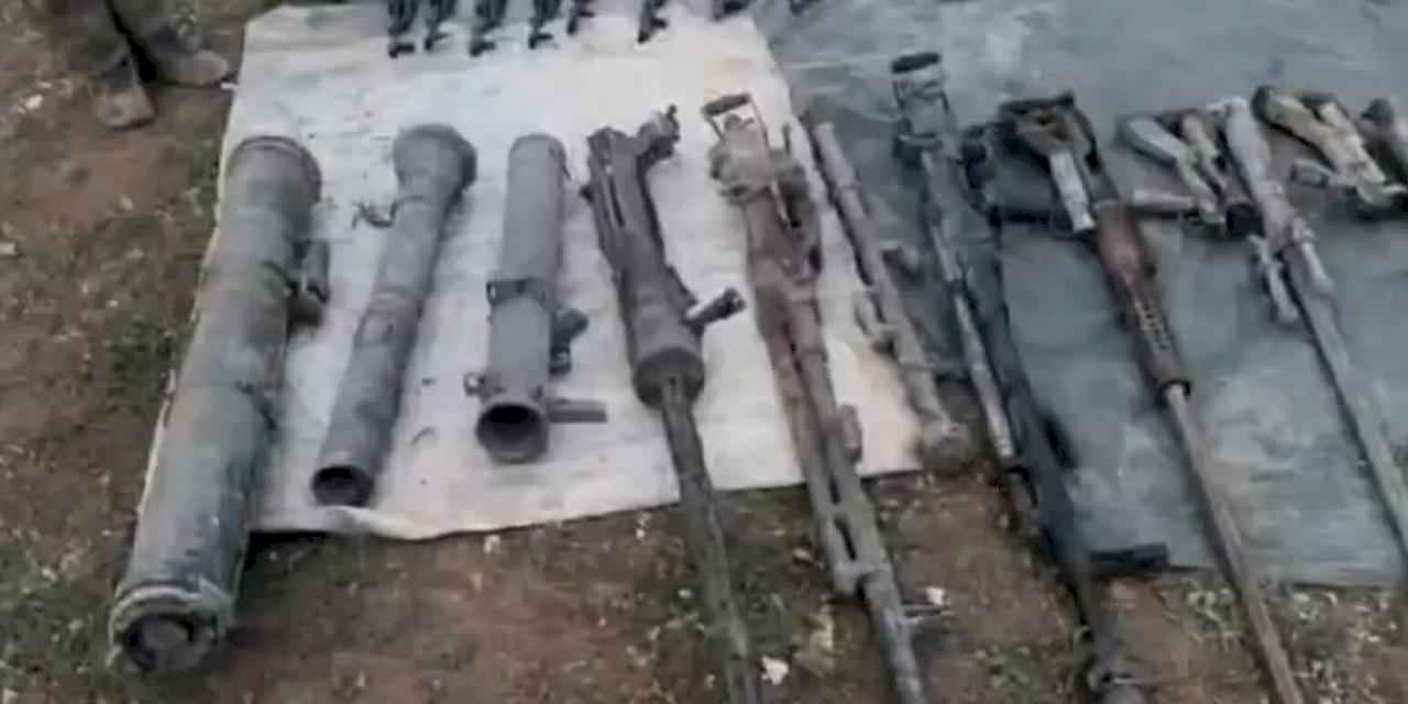 Pençe-Kilit'te teröristlere ait mağara imha edildi